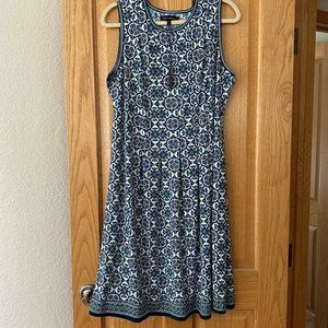 Max Studio sleeveless Blue Dress